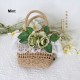 Flower Lolita Style Straw Bag (LG53)